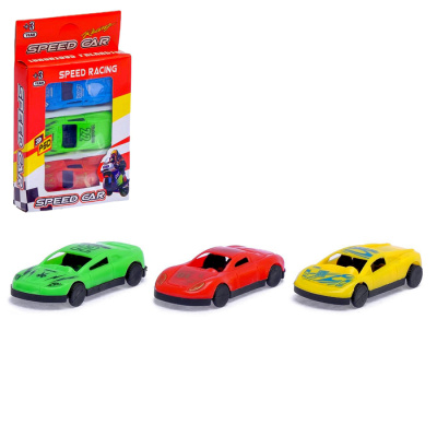 ИГРУШКА МАШИНА "ГОНКА" НАБОР 3 ШТ ЦВЕТ МИКС фото в интернет-аптеке Склад Лекарств