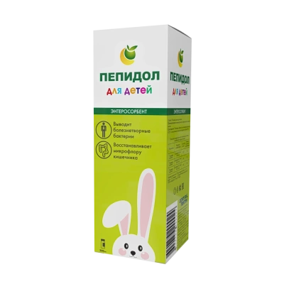 ПЕПИДОЛ ПЭГ Р-Р ВНУТРЬ Д/ДЕТЕЙ 3% 250МЛ фото в интернет-аптеке Склад Лекарств