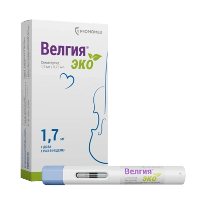 ВЕЛГИЯ ЭКО Р-Р П/К 1,7МГ ШПРИЦ В АВТОИНЖЕКТ 0,75МЛ №4  фото в интернет-аптеке Склад Лекарств
