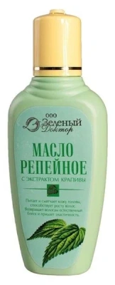 РЕПЕЙНОЕ МАСЛО 100МЛ С ЭКСТР.КРАПИВЫ /ЗЕЛЕНЫЙ ДОКТОР/ фото в интернет-аптеке Склад Лекарств