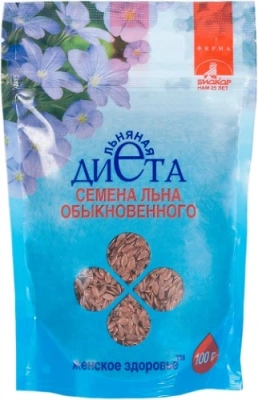СЕМЯ ЛЬНА БИОКОР 100,0 фото в интернет-аптеке Склад Лекарств