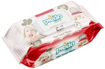 ПРЕДО САЛФЕТКИ ВЛАЖНЫЕ ДЕТ С ОТДУШКОЙ WET WIPES N100 фото в интернет-аптеке Склад Лекарств