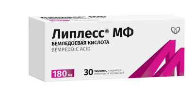 ЛИПЛЕСС МФ ТАБ П/П/О 180МГ №30 фото в интернет-аптеке Склад Лекарств