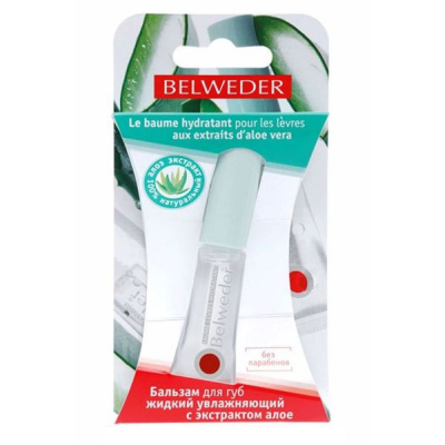 БЕЛЬВЕДЕР БАЛЬЗАМ ДЛЯ ГУБ ЖИДКИЙ С АЛОЭ 7МЛ фото в интернет-аптеке Склад Лекарств