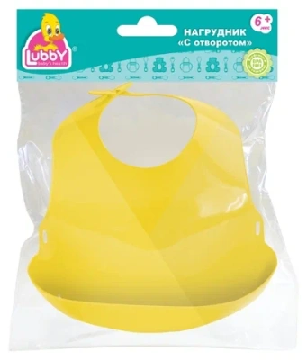 ЛАББИ НАГРУДНИК С ОТВОРОТОМ ПЛАСТИКОВЫЙ 4564 фото в интернет-аптеке Склад Лекарств