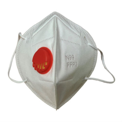 РЕСПИРАТОР ОДНОРАЗОВЫЙ НЕСТЕРИЛЬНЫЙ ИЗ НЕТКАНЫХ МАТЕРИАЛОВ КЛАСС ЗАЩИТЫ N99/FFP3 С КЛАПАНОМ N1 фото в интернет-аптеке Склад Лекарств