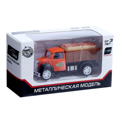 ИГРУШКА АВТОГРАД ГРУЗОВИК МЕТАЛЛИЧЕСКИЙ "БОРТОВОЙ" ИНЕРЦИЯ МИКС 6847196 фото в интернет-аптеке Склад Лекарств