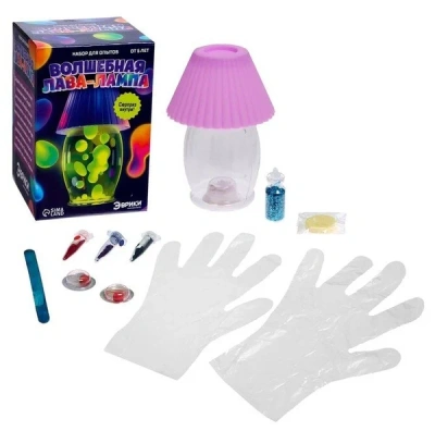 ИГРУШКА НАБОР ДЛЯ ОПЫТОВ "ВОЛШЕБНАЯ ЛАВА-ЛАМПА" В ПАКЕТЕ 9518265 фото в интернет-аптеке Склад Лекарств