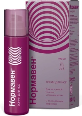 НОРМАВЕН ТОНИК Д/НОГ 100МЛ фото в интернет-аптеке Склад Лекарств