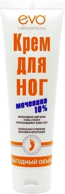 ЭВО КРЕМ ДЛЯ НОГ МОЧЕВИНА 10% 100МЛ фото в интернет-аптеке Склад Лекарств