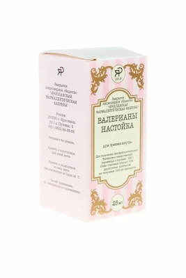 ВАЛЕРИАНЫ НАСТОЙКА ФЛ 25МЛ /ЯРОСЛАВСКАЯ/ фото в интернет-аптеке Склад Лекарств