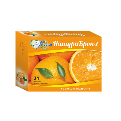 НАТУРАБРОНХ ПАСТ АПЕЛЬСИН №24 фото в интернет-аптеке Склад Лекарств