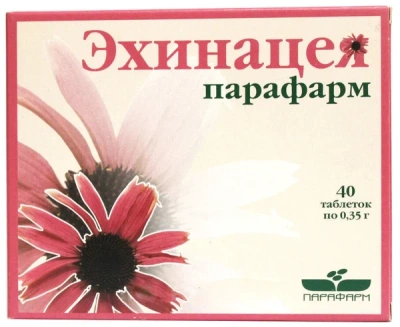 ЭХИНАЦЕЯ ПАРАФАРМ ТАБ №40/ВИТАМЕР/ фото в интернет-аптеке Склад Лекарств