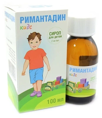 РИМАНТАДИН КИДС СИРОП 2МГ/МЛ 100МЛ фото в интернет-аптеке Склад Лекарств