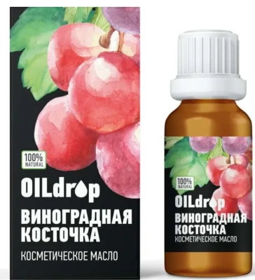 OILDROP КОСМЕТИЧЕСКОЕ МАСЛО ВИНОГРАДНАЯ КОСТОЧКА 30МЛ фото в интернет-аптеке Склад Лекарств