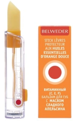 БЕЛЬВЕДЕР БАЛЬЗАМ ДЛЯ ГУБ ВИТАМИННЫЙ С МАСЛОМ СЛ.АПЕЛЬСИНА 4 Г фото в интернет-аптеке Склад Лекарств
