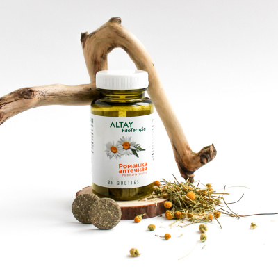 МОНОТРАВЫ В БРИКЕТАХ РОМАШКА АПТЕЧНАЯ 2Г №25 фото в интернет-аптеке Склад Лекарств