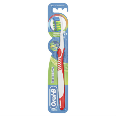 ОРАЛ-БИ З/ЩЕТКА КОМПЛЕКС АНТИБАКТЕРИАЛЬНАЯ СРЕДНЯЯ фото в интернет-аптеке Склад Лекарств