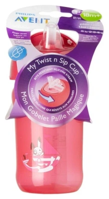 АВЕНТ ЧАШКА-ПОИЛЬНИК С ТРУБОЧКОЙ 18МЕС+ 340МЛ SCF762/00 83420 фото в интернет-аптеке Склад Лекарств