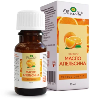 АПЕЛЬСИНА МАСЛО ЭФИРНОЕ МЛ /МИРРОЛЛА/ фото в интернет-аптеке Склад Лекарств