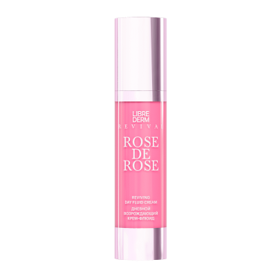 ЛИБРИДЕРМ ROSE DE ROSE ВОЗРОЖДАЮЩИЙ ДНЕВНОЙ КРЕМ-ФЛЮИД 50 МЛ фото в интернет-аптеке Склад Лекарств