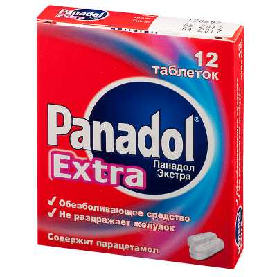 ПАНАДОЛ ЭКСТРА ТАБ №12 фото в интернет-аптеке Склад Лекарств