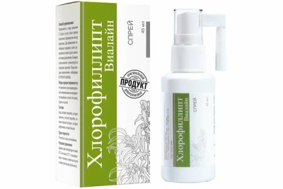 ХЛОРОФИЛЛИПТ СПРЕЙ 45МЛ/ЭСКО ФАРМ/ фото в интернет-аптеке Склад Лекарств