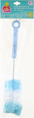 ЛАББИ ЕРШИК ДЛЯ БУТЫЛОЧЕК С ГУБКОЙ 4543 фото в интернет-аптеке Склад Лекарств