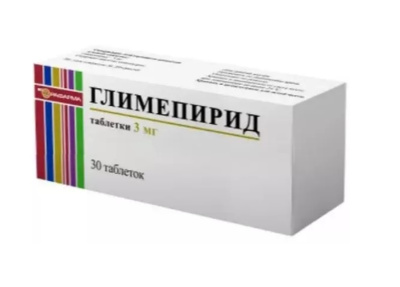 ГЛИМЕПИРИД ТАБ 3МГ №30/РАФАРМА/ фото в интернет-аптеке Склад Лекарств
