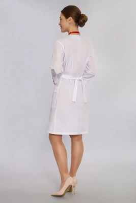 ХАЛАТ МЕДИЦИНСКИЙ ЖЕНСКИЙ DOCTOR BIG 2-13-01-3 TC, 3/4 РУК, ПУГ 0, 0 Р 50 170-176 фото в интернет-аптеке Склад Лекарств