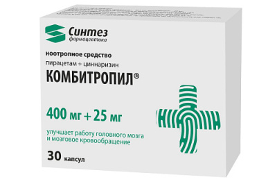КОМБИТРОПИЛ КАПС 400МГ+25МГ №30/СИНТЕЗ/ фото в интернет-аптеке Склад Лекарств
