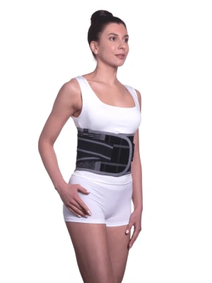 КОРСЕТ ОРТОФУТУРЕ ПОЯСНИЧНО-КРЕСТЦОВЫЙ Р. / M/ (4 ПЛАСТ РЕБРА, 2 СТЯЖКИ, 23СМ фото в интернет-аптеке Склад Лекарств