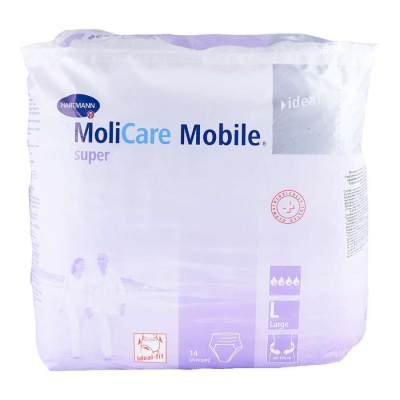 ХАРТМАНН МОЛИКАРЕ ТРУСЫ МОБАЙЛ СУПЕР L №14 фото в интернет-аптеке Склад Лекарств