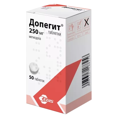 ДОПЕГИТ ТАБ 250МГ №50 фото в интернет-аптеке Склад Лекарств