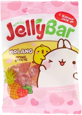 MOLANG JELLYBAR КИСЛЫЕ МАРМЕЛАДНЫЕ ПАЛОЧКИ С ДЖЕМОМ И ПУДРОЙ 16Г УТ55250/КОНФИТРЕЙД/ фото в интернет-аптеке Склад Лекарств