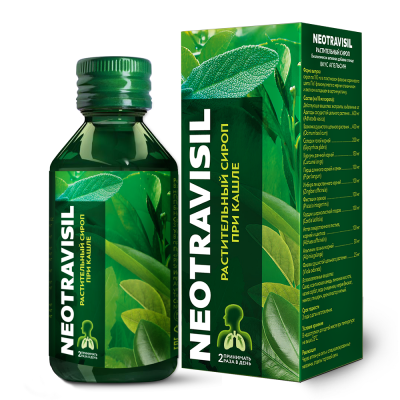 НЕОТРАВИСИЛ РАСТИТЕЛЬНЫЙ СИРОП 100МЛ фото в интернет-аптеке Склад Лекарств