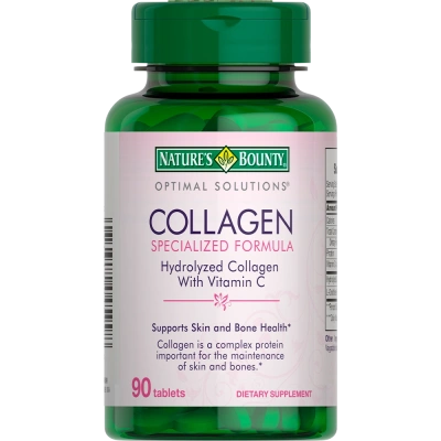 НЭЙЧЕС БАУНТИ КОЛЛАГЕН ГИДРОЛИЗОВАННЫЙ С ВИТАМИНОМ С ТАБ №90 фото в интернет-аптеке Склад Лекарств