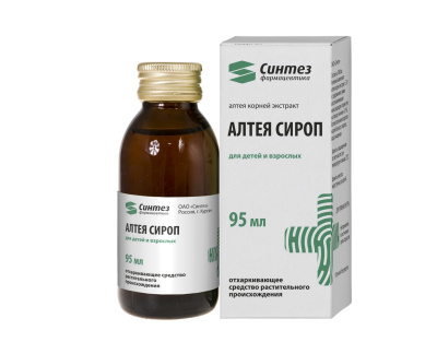 АЛТЕЯ СИРОП ФЛ 125Г/95МЛ/СИНТЕЗ/ фото в интернет-аптеке Склад Лекарств