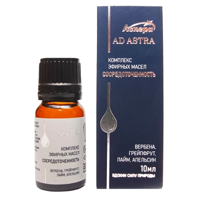 КОМПЛЕКС ЭФИРНЫХ МАСЕЛ СОСРЕДОТОЧЕННОСТЬ 10МЛ фото в интернет-аптеке Склад Лекарств
