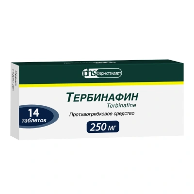 ТЕРБИНАФИН ТАБ 250МГ №14 фото в интернет-аптеке Склад Лекарств