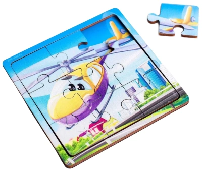 ИГРУШКА ИГРЫ В ДОРОГУ. ПАЗЛ В РАМЕ "ВЕРТОЛЁТ" П 312 4930531 фото в интернет-аптеке Склад Лекарств