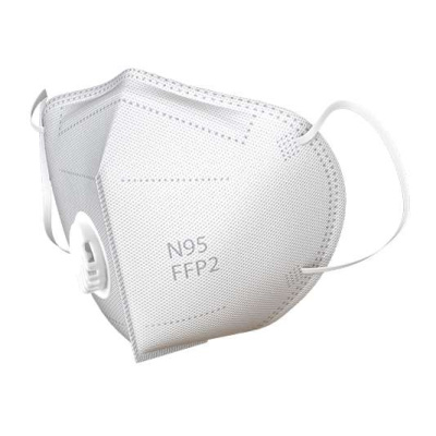 РЕСПИРАТОР ОДНОРАЗОВЫЙ N95 FFP2 С КЛАПАНОМ №1 фото в интернет-аптеке Склад Лекарств