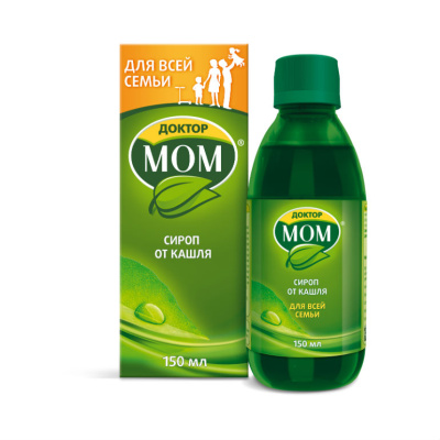 ДОКТОР МОМ СИРОП 150МЛ фото в интернет-аптеке Склад Лекарств