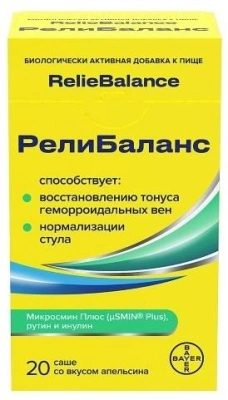 РЕЛИБАЛАНС СУСП САШЕ 10МЛ №20 фото в интернет-аптеке Склад Лекарств