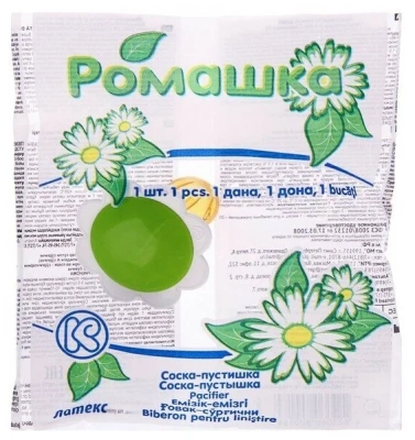 СОСКА-ПУСТЫШКА РОМАШКА БЕЗ КОЛЬЦА №1 фото в интернет-аптеке Склад Лекарств