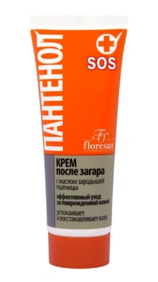 ФЛОРЕСАН КРЕМ ПОСЛЕ ЗАГАРА ПАНТЕНОЛ SOS 75МЛ фото в интернет-аптеке Склад Лекарств