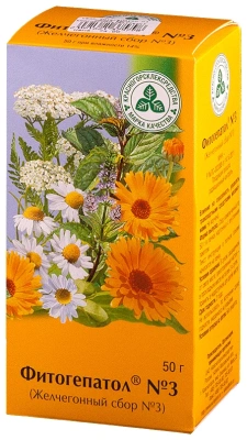 СБОР ФИТОГЕПАТОЛ №3 ЖЕЛЧЕГОННЫЙ №3 50Г фото в интернет-аптеке Склад Лекарств