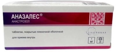 АНАЗАЛЕС ТАБ П/О 1МГ №28 фото в интернет-аптеке Склад Лекарств