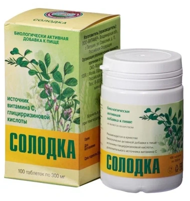 СОЛОДКА ТАБ №100 фото в интернет-аптеке Склад Лекарств