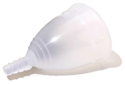 ОНЛИКАП МЕНСТРУАЛЬНАЯ ЧАША СЕРИЯ ЛЕН РАЗМЕР L/БЕЛАЯ фото в интернет-аптеке Склад Лекарств